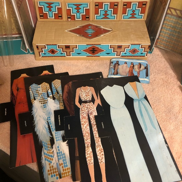 Vintage 1976 Mego Cher’s Dressing Room Playset 100% Complete With Box - Picture 4 of 16